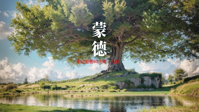 老公爸爸60大寿，儿媳妇真情祝福：感恩有您，福寿绵长